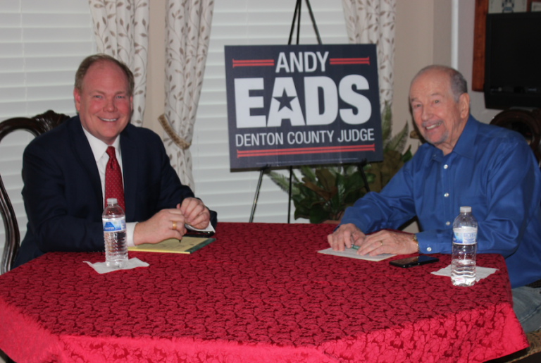 Weir: Andy Eads running for reelection as Denton County Judge