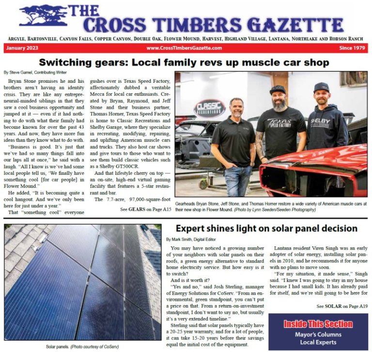 The Cross Timbers Gazette January 2023