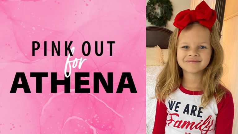 Local school districts wear pink in show of support for Athena Strand