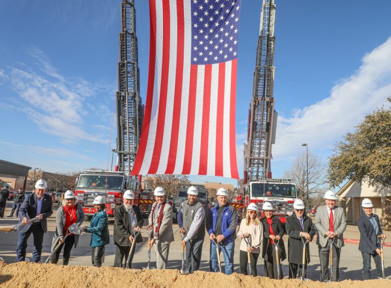 Lewisville celebrates groundbreaking of new public safety center