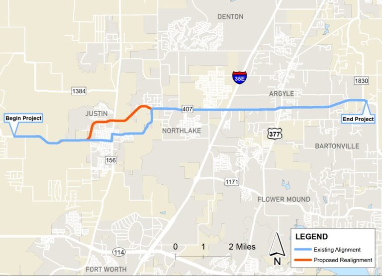 TxDOT public meeting shows plans for FM 407 expansion