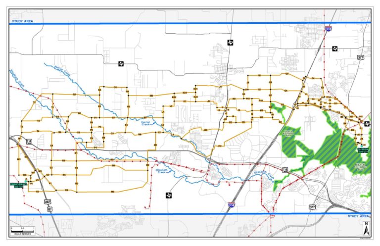 Oncor removes Argyle routes from proposed transmission line