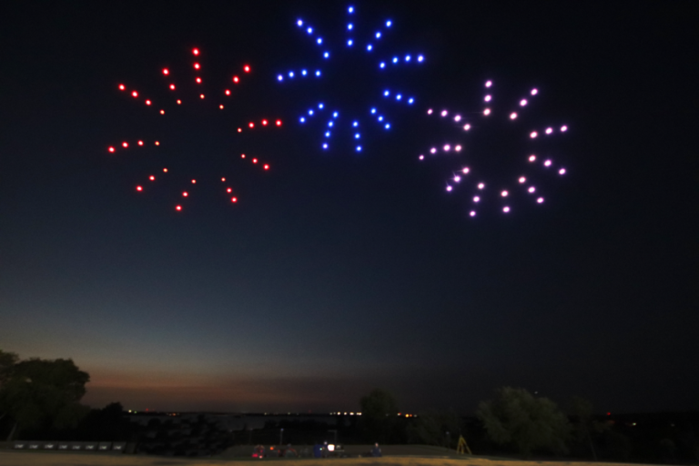 Drones, not fireworks, to take to Denton’s skies for holiday