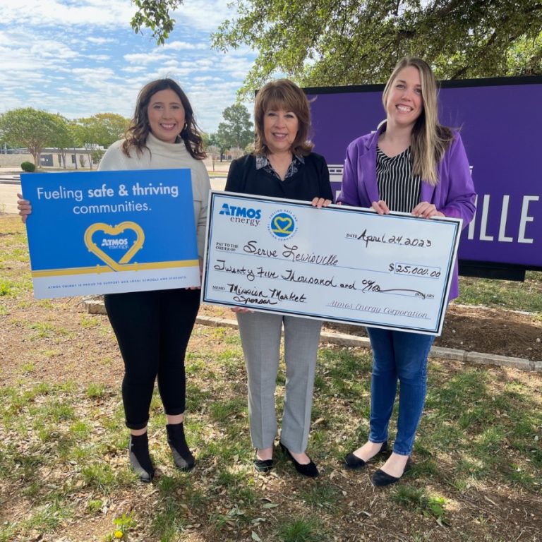 Atmos donates $25k for new Mission Market in Lewisville