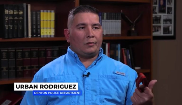 Denton officer who was shot during traffic stop retires