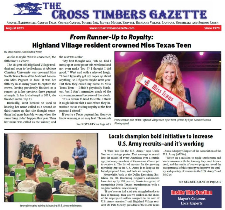 The Cross Timbers Gazette August 2023
