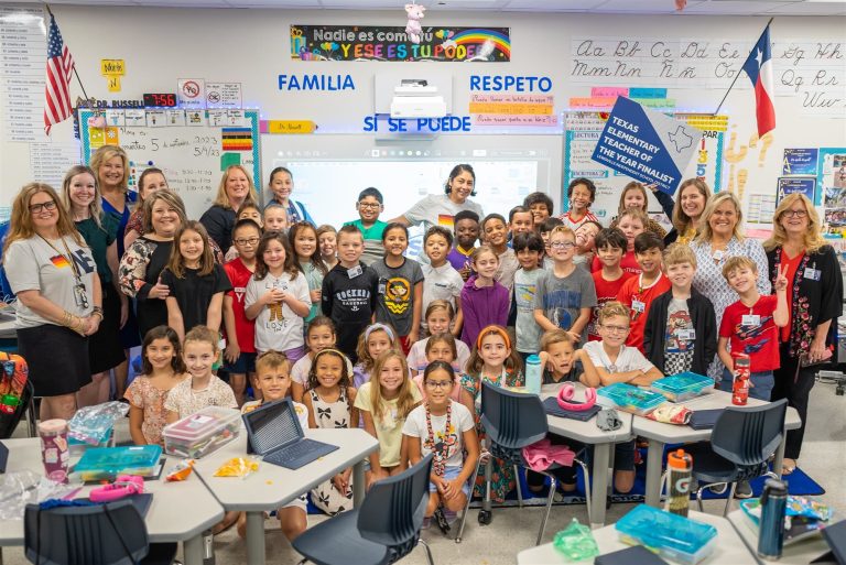 Elementary school teacher in Flower Mound named Texas Teacher of the Year finalist