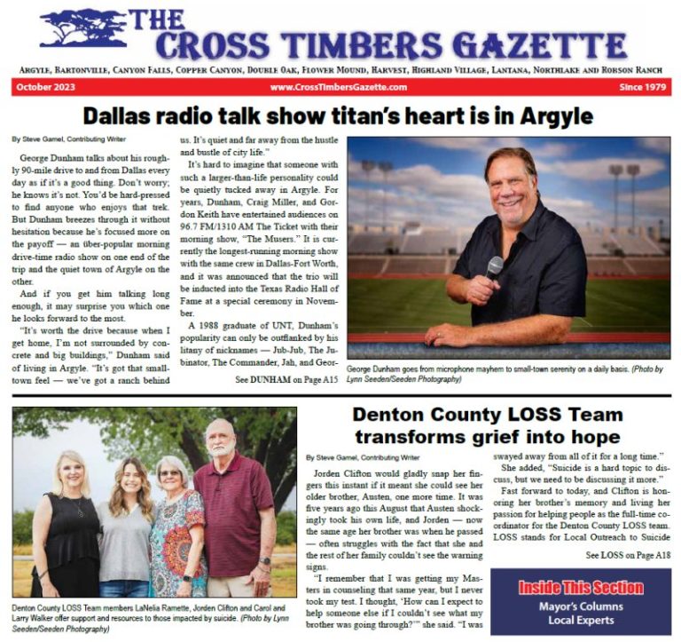 The Cross Timbers Gazette October 2023