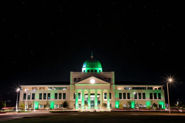 Denton County lights up the night for veterans