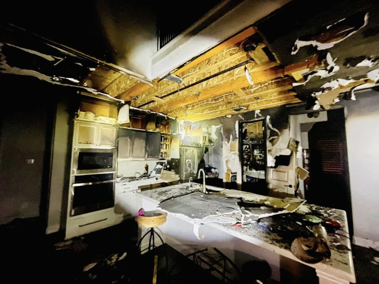 Northlake family wakes up to kitchen engulfed in flames