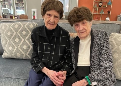Centenarian sisters celebrate life together