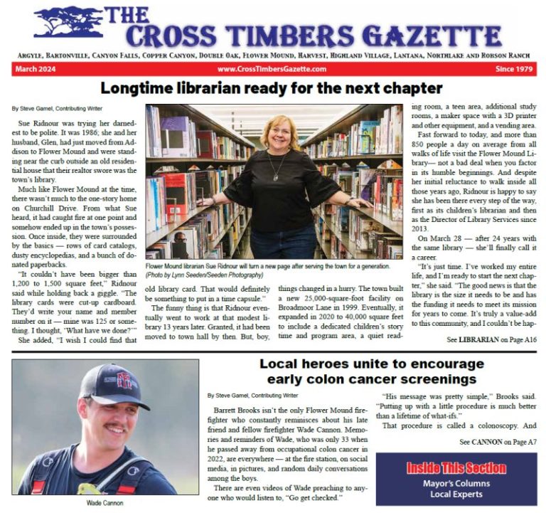 The Cross Timbers Gazette March 2024