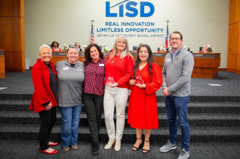 Lewisville ISD recognizes school nurses who saved two lives on the same day