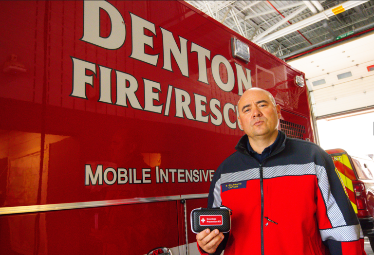 Denton adds Narcan to AED kits