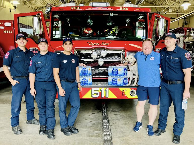 Local fire district calls for donations to keep firefighters hydrated this summer