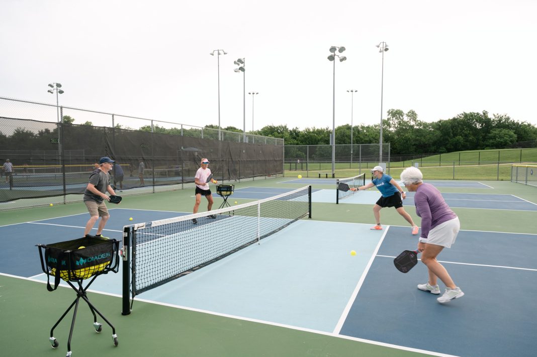 New pickleball courts now open in Highland Village Cross Timbers
