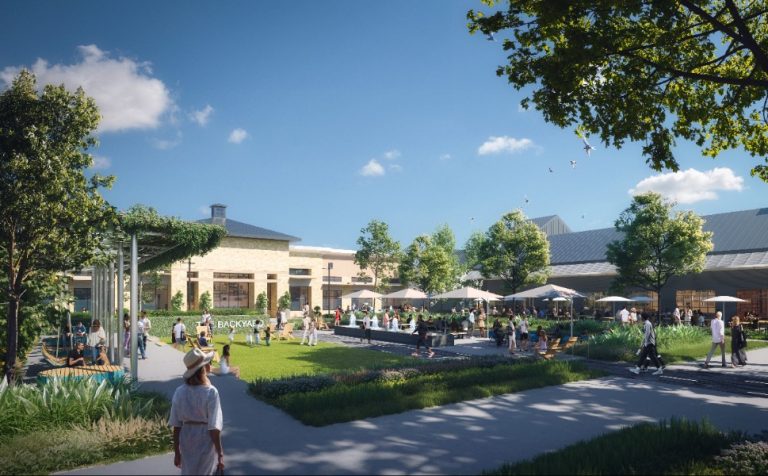 Renovations begin on courtyard at The Shops at Highland Village