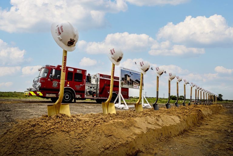 City of Justin achieves milestone with ground breaking on new fire station