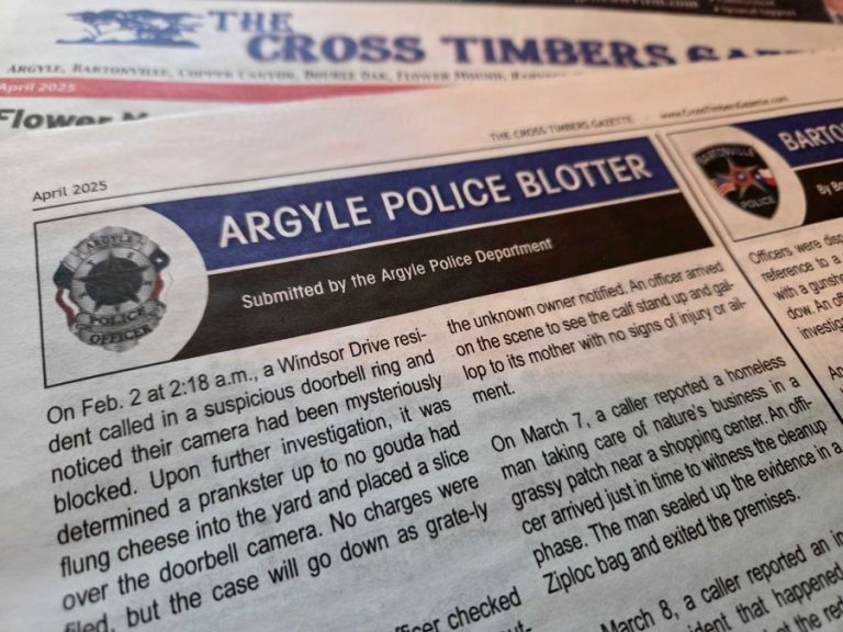 Argyle’s crime blotter earns an A+ in absurdity