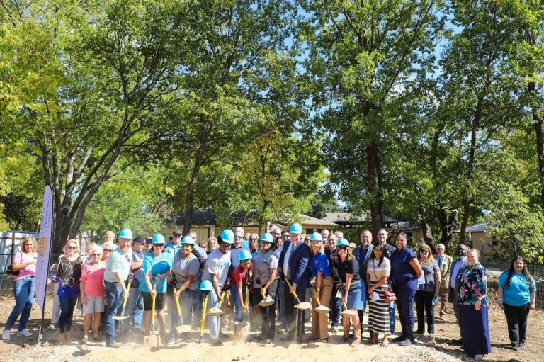 More Than a Home: Rotary Club of Champions of Justin and Habitat Denton build together