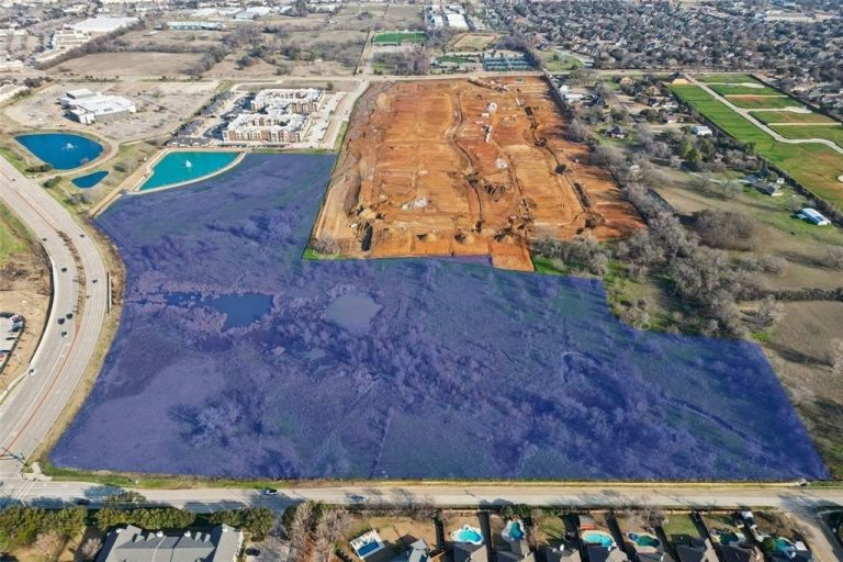Southern portion of Whyburn land up for sale in Flower Mound