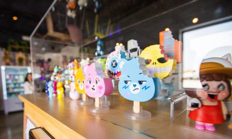 Velcrokid fuses art, snacks and designer toys under one roof