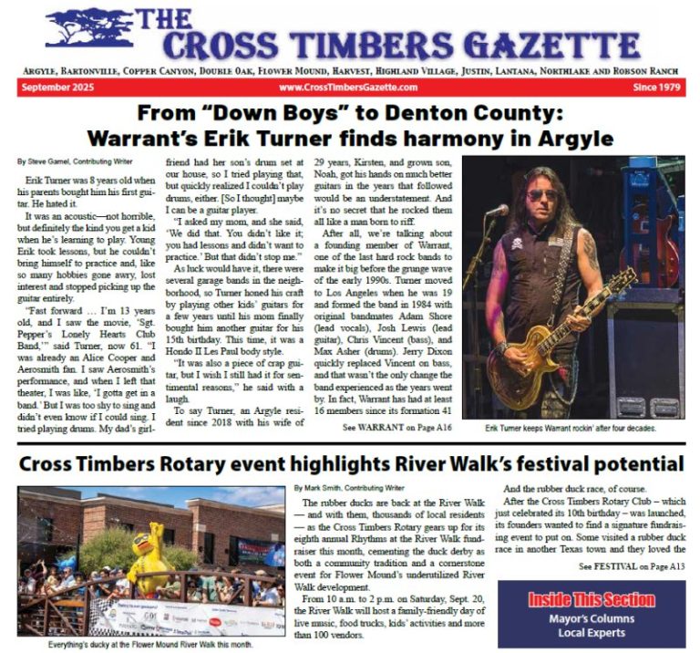 The Cross Timbers Gazette September 2025