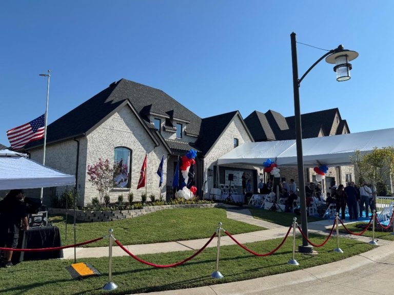 Hillwood honors veteran with new, fully-accessible home in Harvest