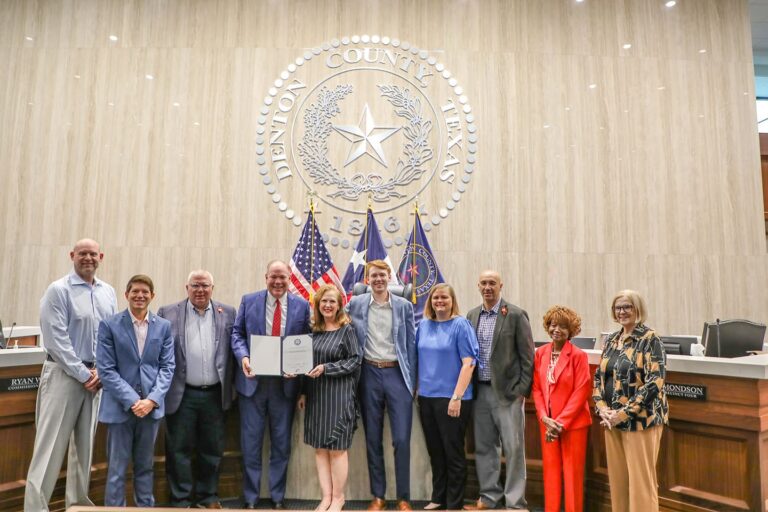 Denton County Judge Eads honored by Texas Dept. of Transportation