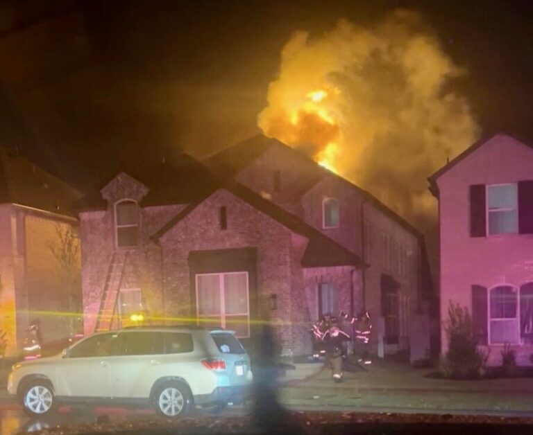 Southern Denton County fire departments respond to multiple early morning fires
