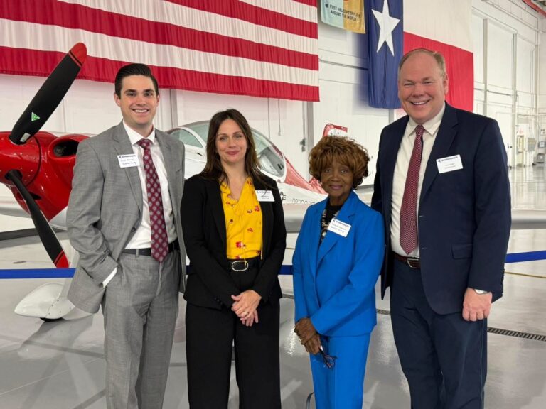 Aviation giant breaks ground on maintenance facility at Perot Field