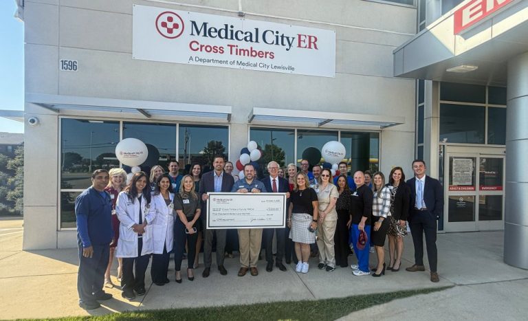 New Medical City ER in Lewisville gives back to local YMCA