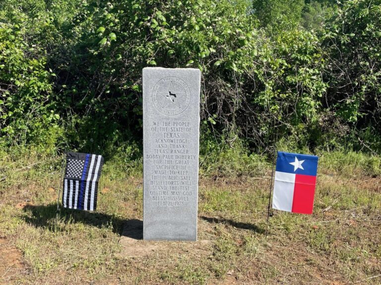 Local veteran continues upkeep of memorial honoring Texas Ranger killed in Argyle