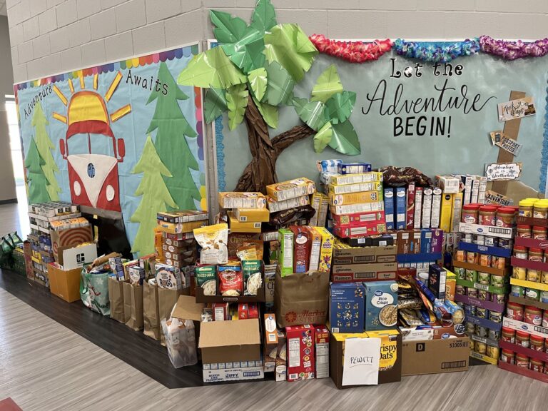 Elementary school in Flower Mound collects most donations in LISD’s 2025 Stuff the Pantry