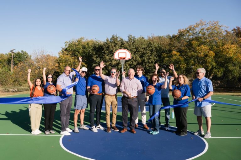 Highland Village’s new basketball court at Unity Park ready for tip-off