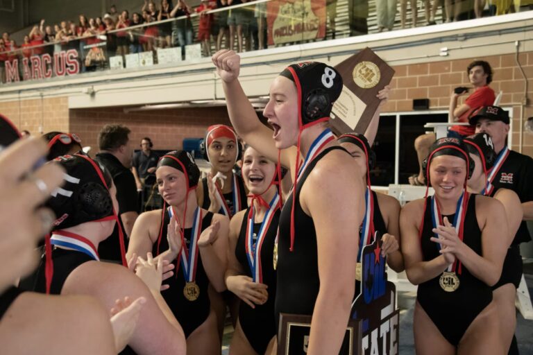 Marcus Lady Marauders bring home state title in water polo