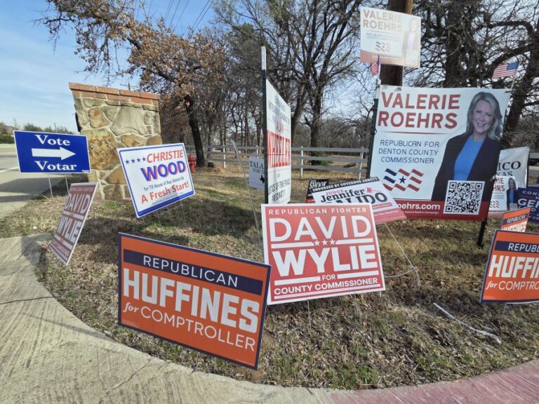 Denton County early voting numbers show tight turnout race between Democrats and Republicans