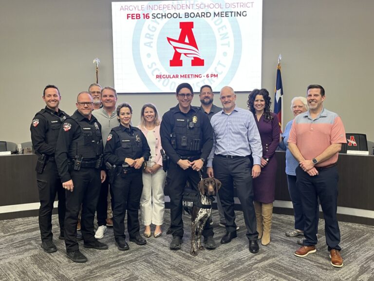 Argyle ISD adds four-legged officer to district police force
