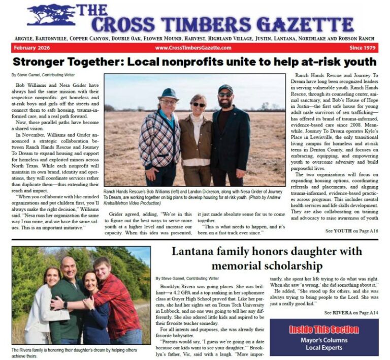The Cross Timbers Gazette February 2026