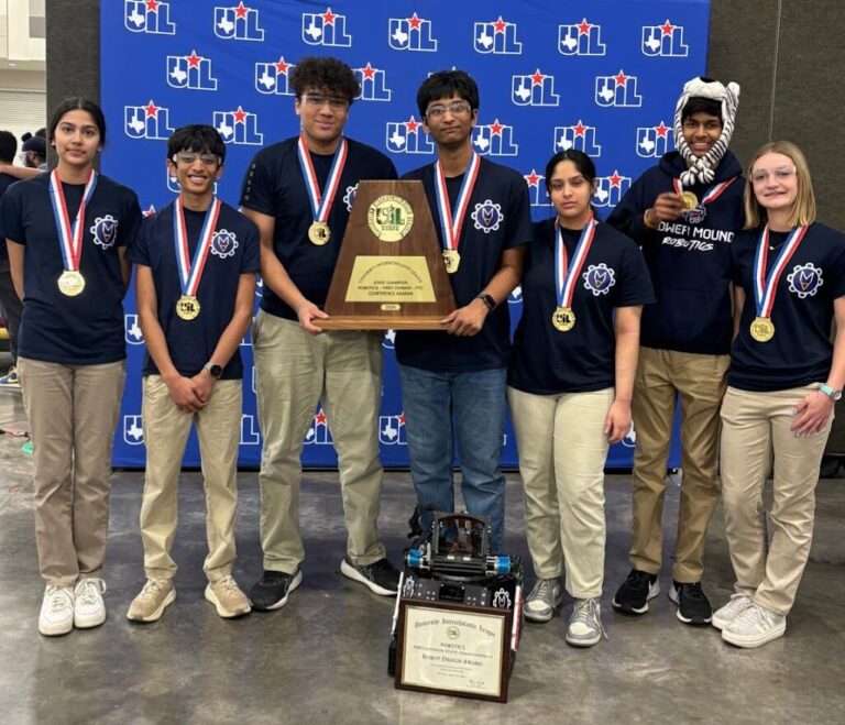 Flower Mound High robotics team to compete at international competition