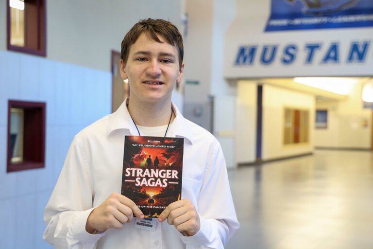 A Northwest ISD middle schooler is now a published author
