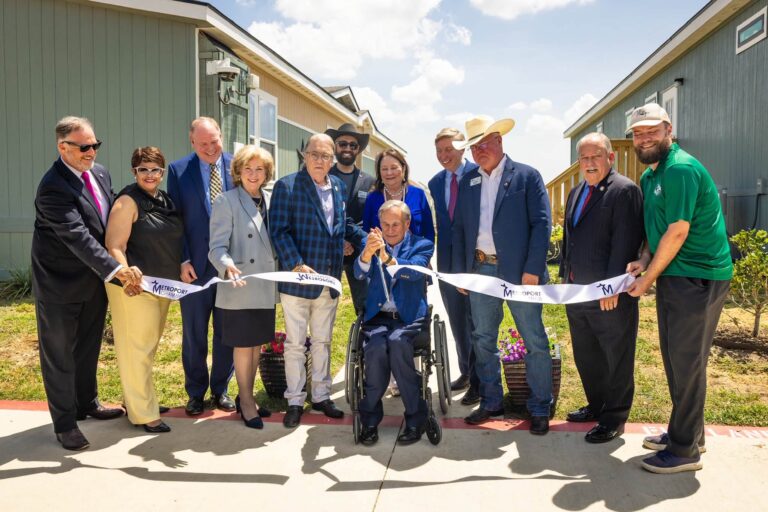 Safe house for male trafficking victims cuts ribbon on Justin campus
