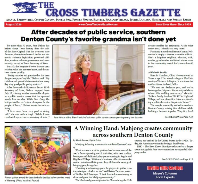 The Cross Timbers Gazette August 2026