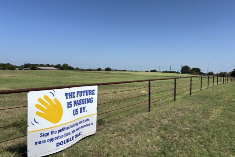 Double Oak voters will choose whether the town allows alcohol sales