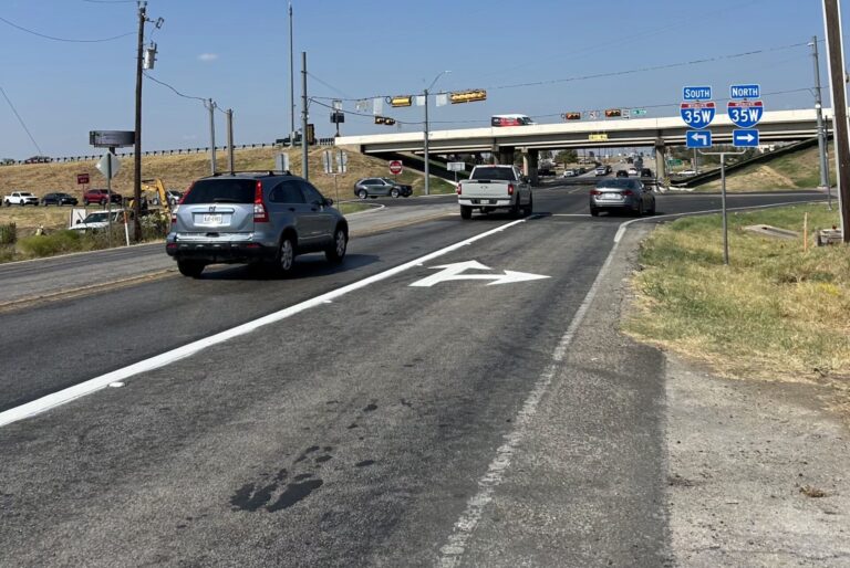 FM 407 lane change aims to ease I-35W bottleneck