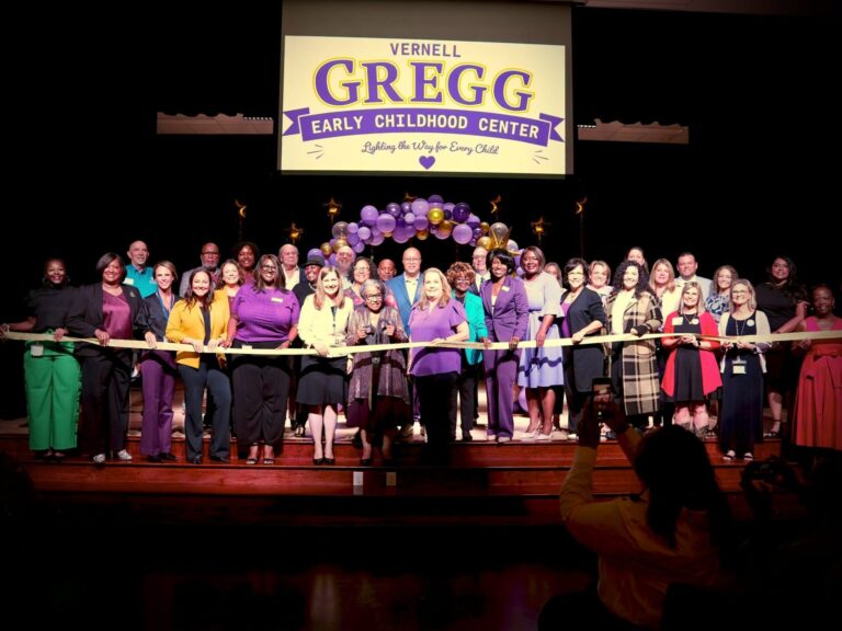 Lewisville ISD cuts ribbon on Vernell Gregg Early Childhood Center